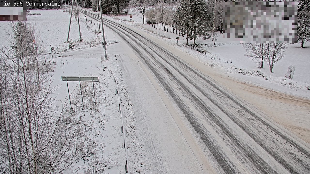 Kelikamerat Kuva Tie 536 Kuopio, Vehmersalmi, Kuopio, Pohjois-Savo