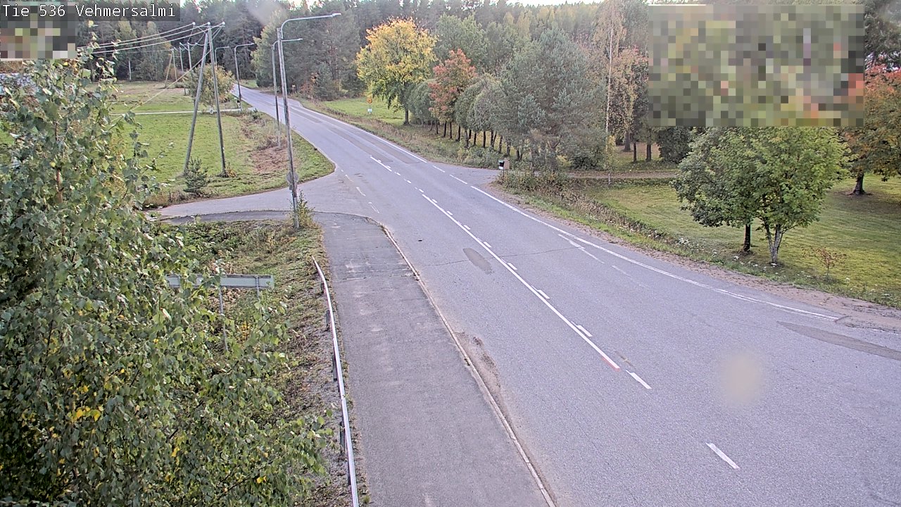 Weather Camera Image Road 536 Kuopio, Vehmersalmi, Kuopio, Pohjois-Savo
