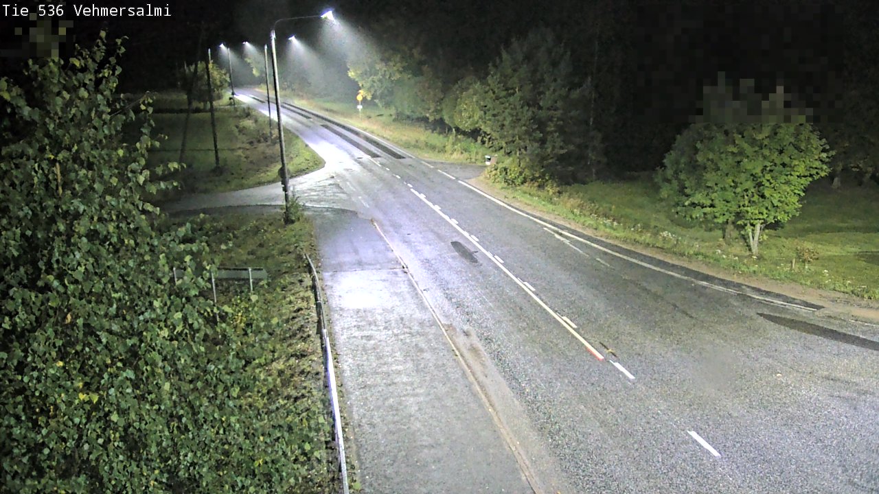 Weather Camera Image Väg 536 Kuopio, Vehmersalmi, Kuopio, Pohjois-Savo