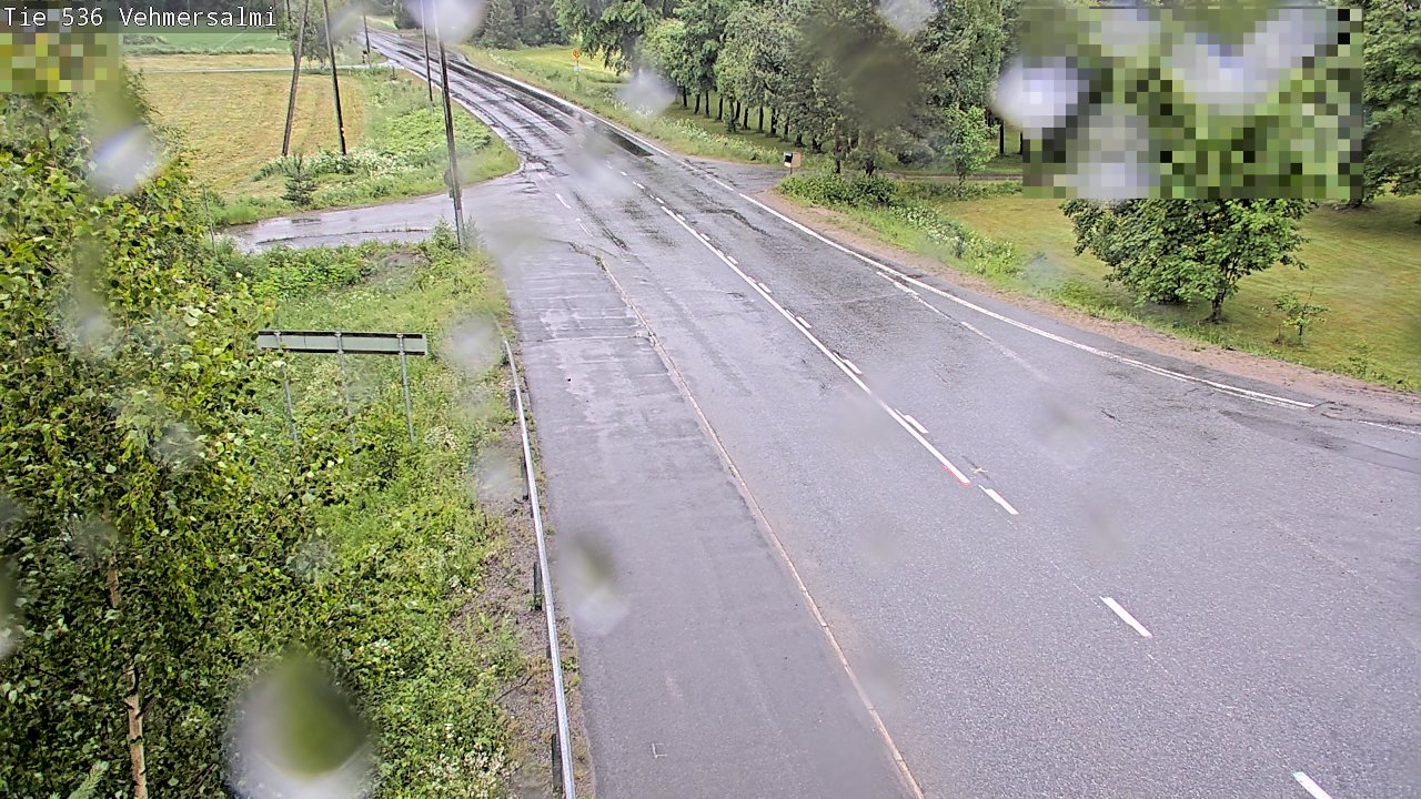 Weather Camera Image Road 536 Kuopio, Vehmersalmi, Kuopio, Pohjois-Savo