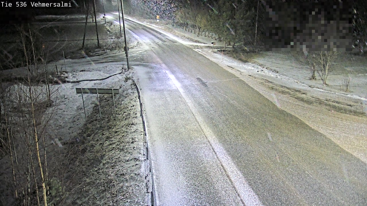 Kelikamerat Kuva Tie 536 Kuopio, Vehmersalmi, Kuopio, Pohjois-Savo