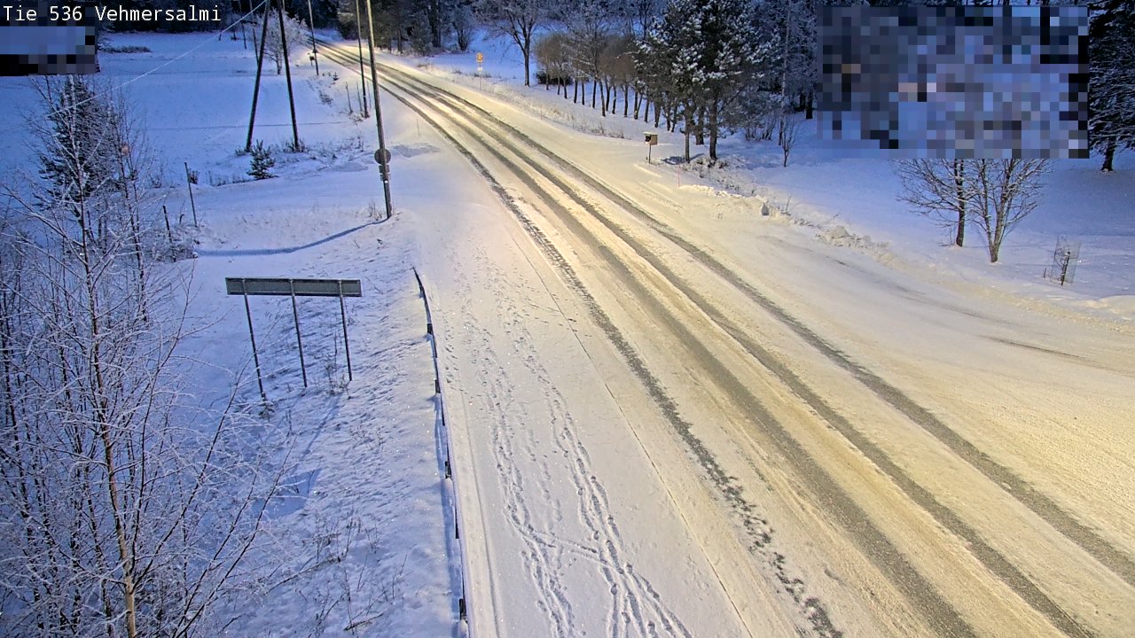 Kelikamerat Kuva Tie 536 Kuopio, Vehmersalmi, Kuopio, Pohjois-Savo