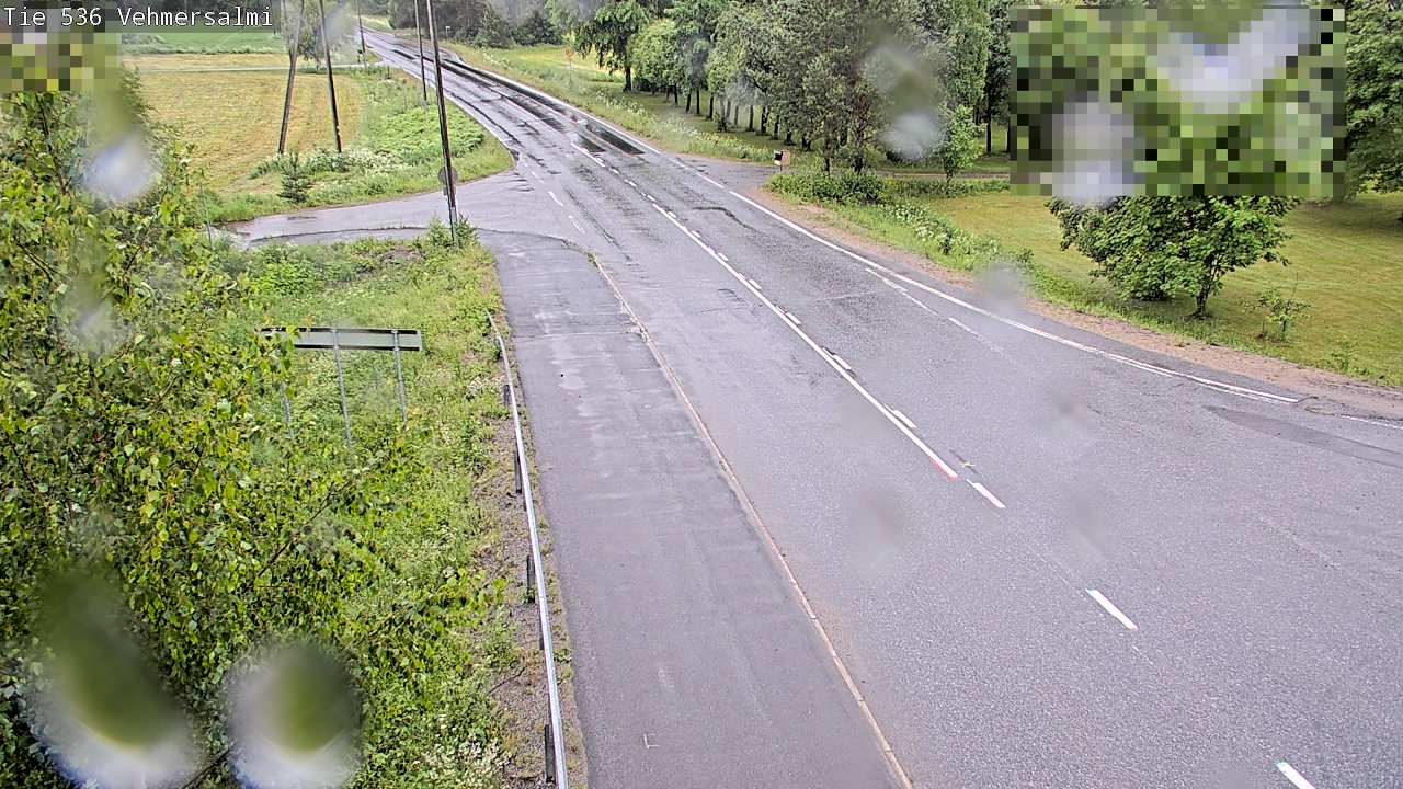 Weather Camera Image Road 536 Kuopio, Vehmersalmi, Kuopio, Pohjois-Savo
