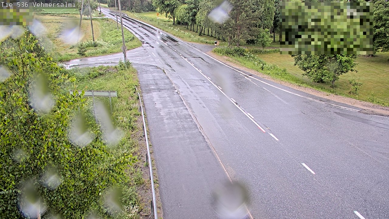 Weather Camera Image Road 536 Kuopio, Vehmersalmi, Kuopio, Pohjois-Savo