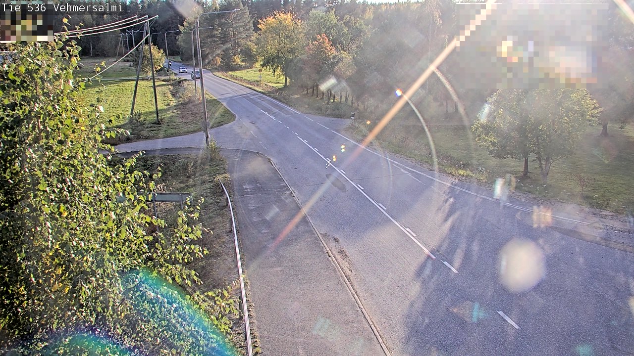 Weather Camera Image Road 536 Kuopio, Vehmersalmi, Kuopio, Pohjois-Savo