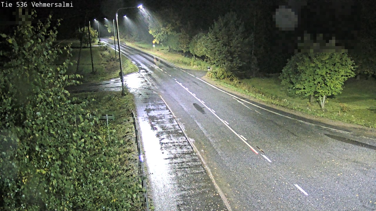 Weather Camera Image Väg 536 Kuopio, Vehmersalmi, Kuopio, Pohjois-Savo