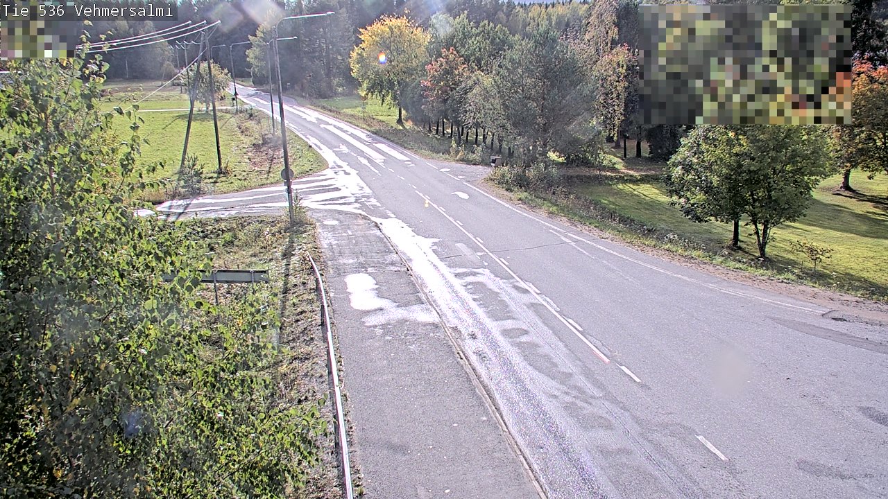 Weather Camera Image Väg 536 Kuopio, Vehmersalmi, Kuopio, Pohjois-Savo