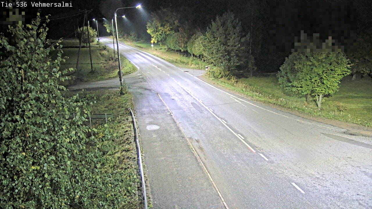 Weather Camera Image Väg 536 Kuopio, Vehmersalmi, Kuopio, Pohjois-Savo