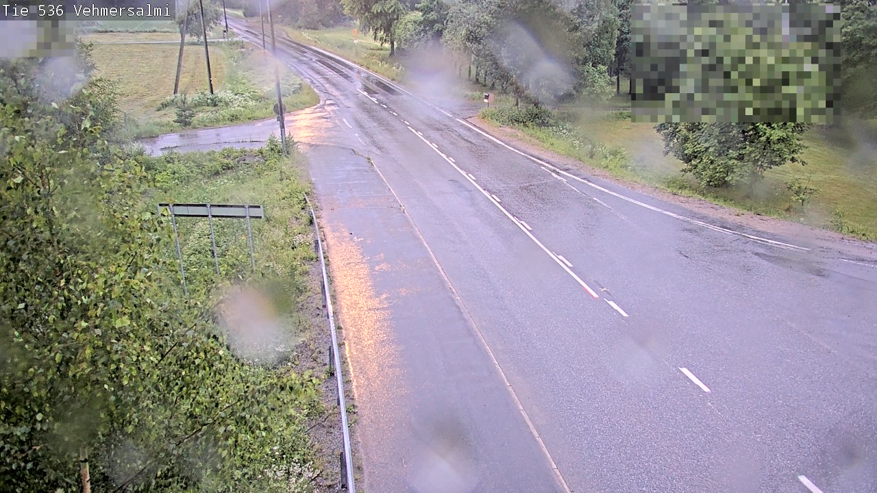 Weather Camera Image Road 536 Kuopio, Vehmersalmi, Kuopio, Pohjois-Savo