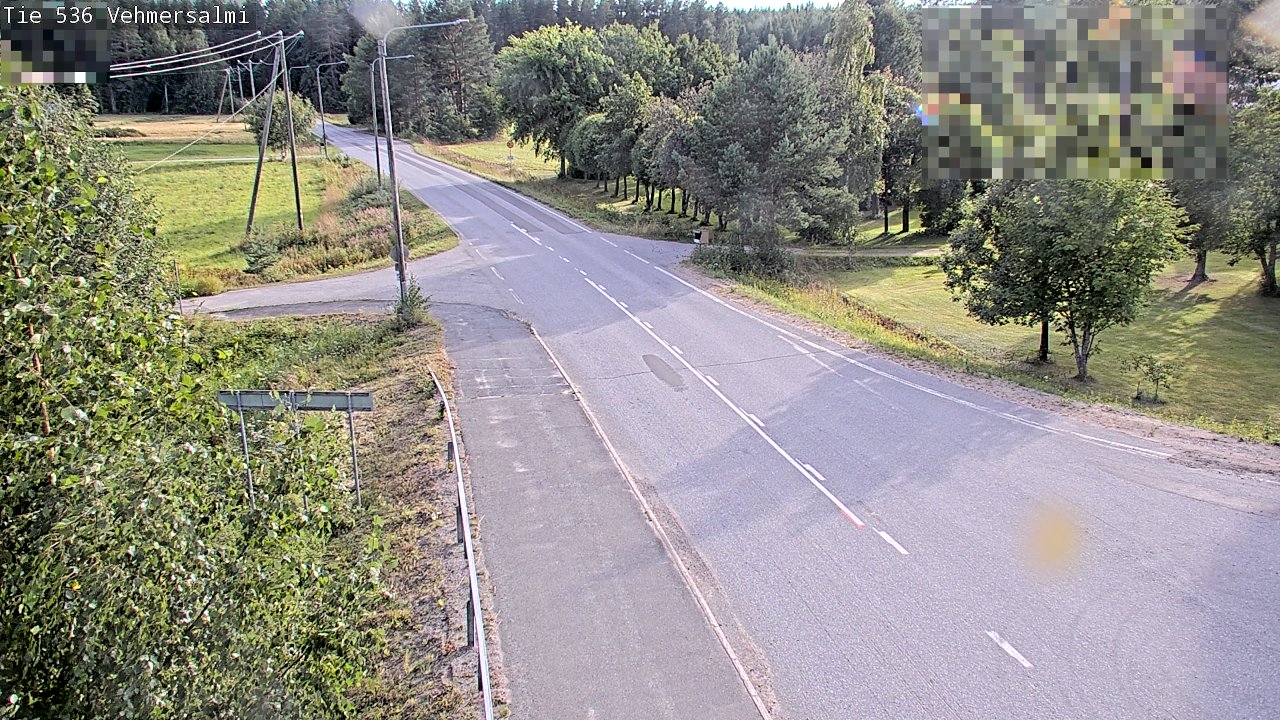 Kelikamerat Kuva Tie 536 Kuopio, Vehmersalmi, Kuopio, Pohjois-Savo