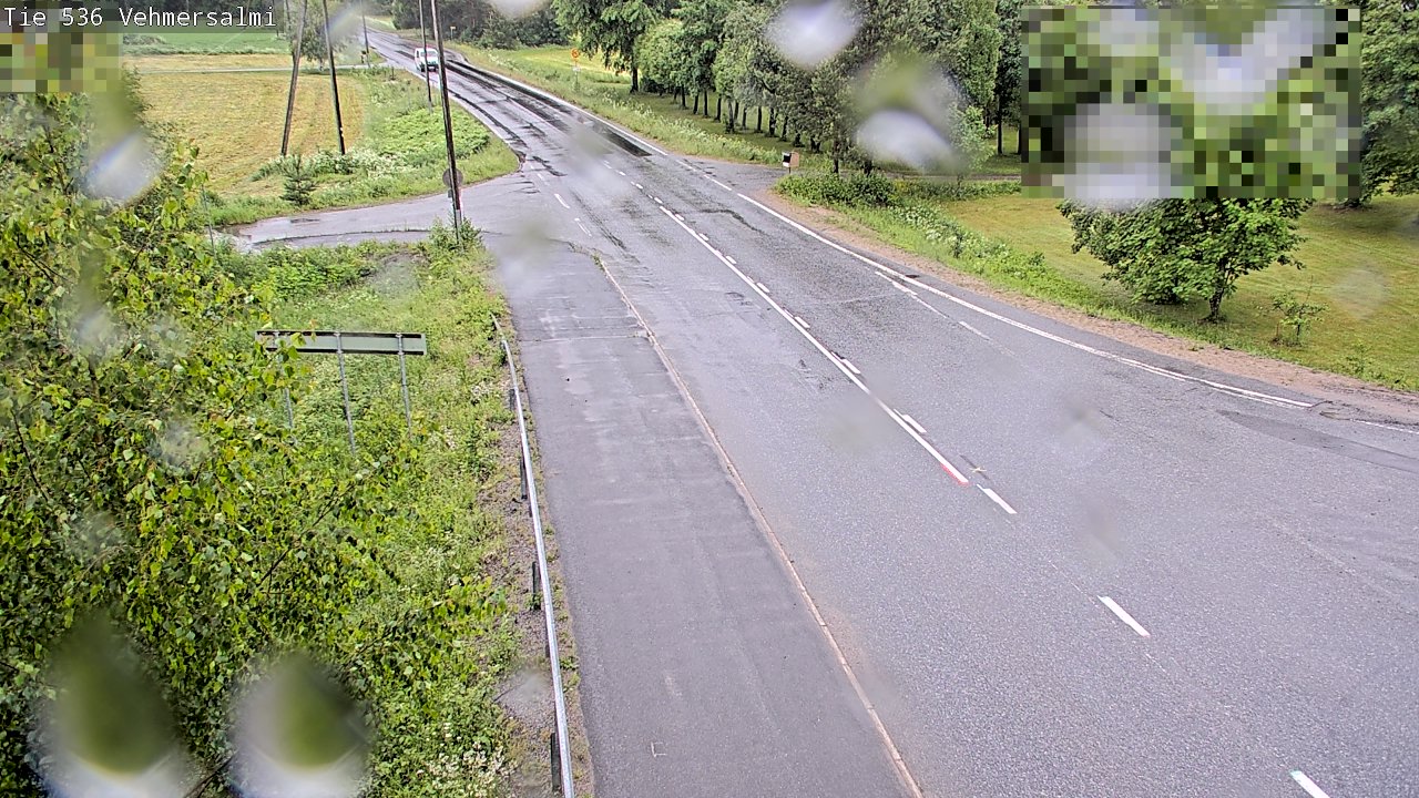 Weather Camera Image Road 536 Kuopio, Vehmersalmi, Kuopio, Pohjois-Savo