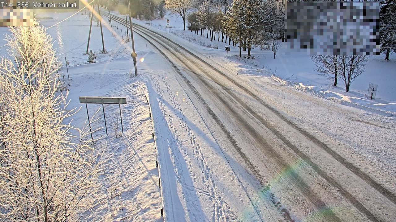 Kelikamerat Kuva Tie 536 Kuopio, Vehmersalmi, Kuopio, Pohjois-Savo