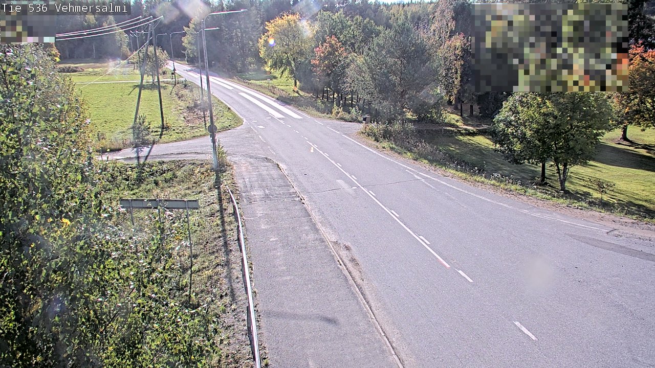 Weather Camera Image Road 536 Kuopio, Vehmersalmi, Kuopio, Pohjois-Savo