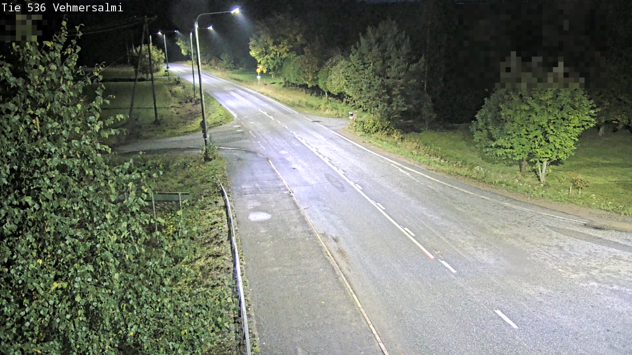 Weather Camera Image Väg 536 Kuopio, Vehmersalmi, Kuopio, Pohjois-Savo
