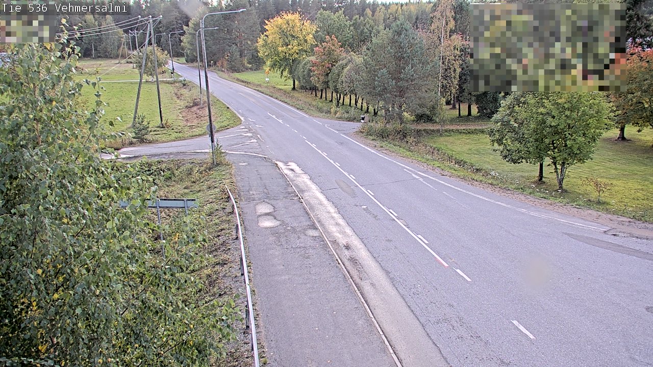 Weather Camera Image Väg 536 Kuopio, Vehmersalmi, Kuopio, Pohjois-Savo