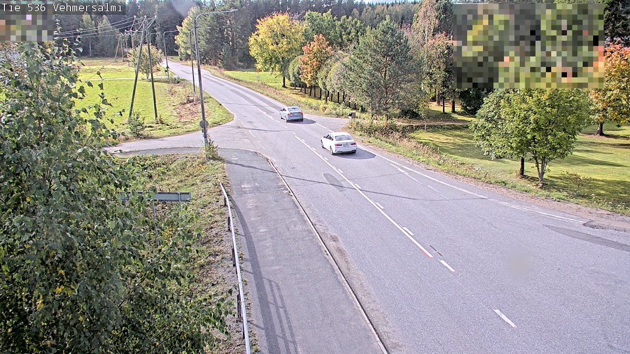 Weather Camera Image Road 536 Kuopio, Vehmersalmi, Kuopio, Pohjois-Savo