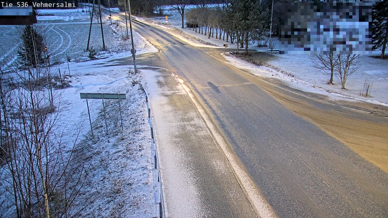 Kelikamerat Kuva Tie 536 Kuopio, Vehmersalmi, Kuopio, Pohjois-Savo