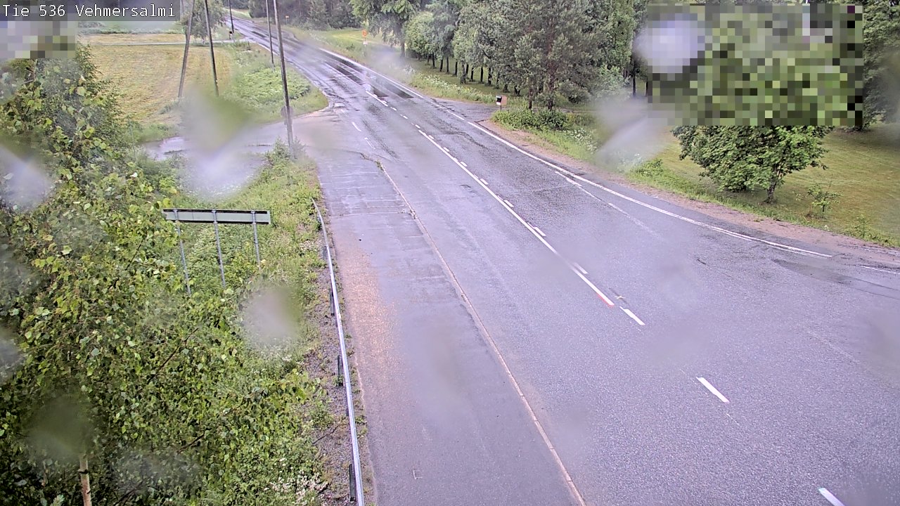 Weather Camera Image Road 536 Kuopio, Vehmersalmi, Kuopio, Pohjois-Savo