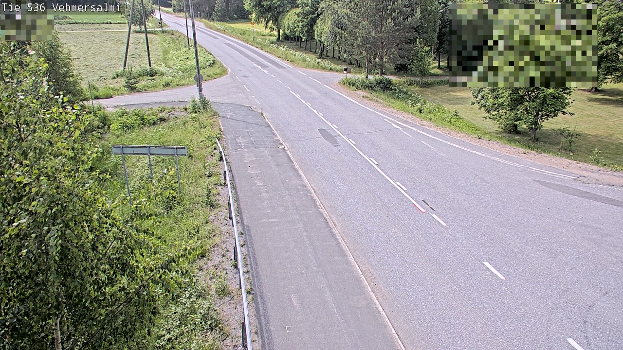 Weather Camera Image Road 536 Kuopio, Vehmersalmi, Kuopio, Pohjois-Savo