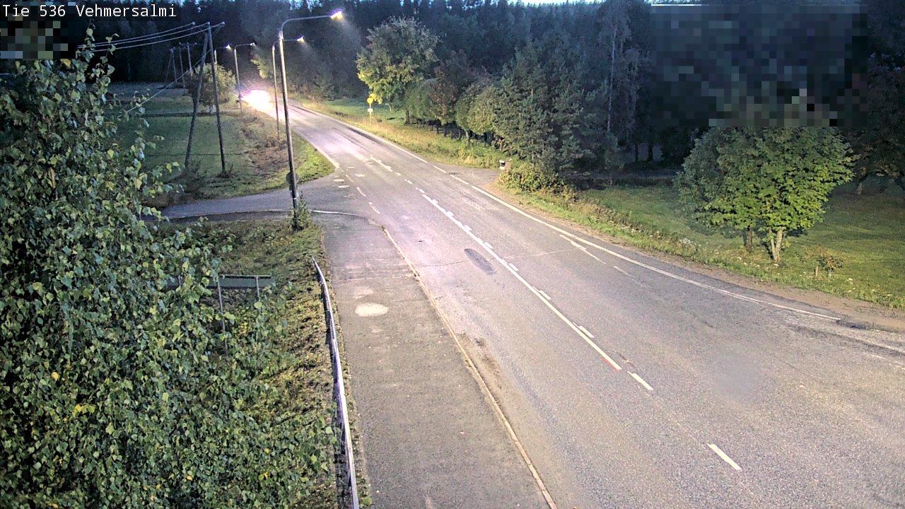 Weather Camera Image Väg 536 Kuopio, Vehmersalmi, Kuopio, Pohjois-Savo
