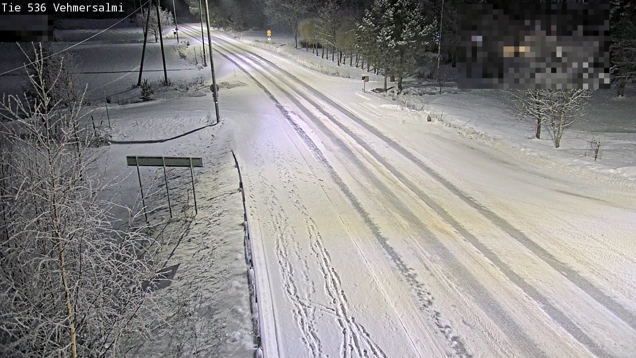Kelikamerat Kuva Tie 536 Kuopio, Vehmersalmi, Kuopio, Pohjois-Savo
