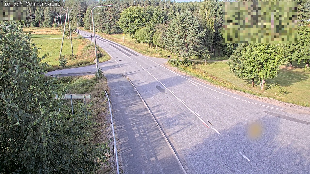 Kelikamerat Kuva Tie 536 Kuopio, Vehmersalmi, Kuopio, Pohjois-Savo