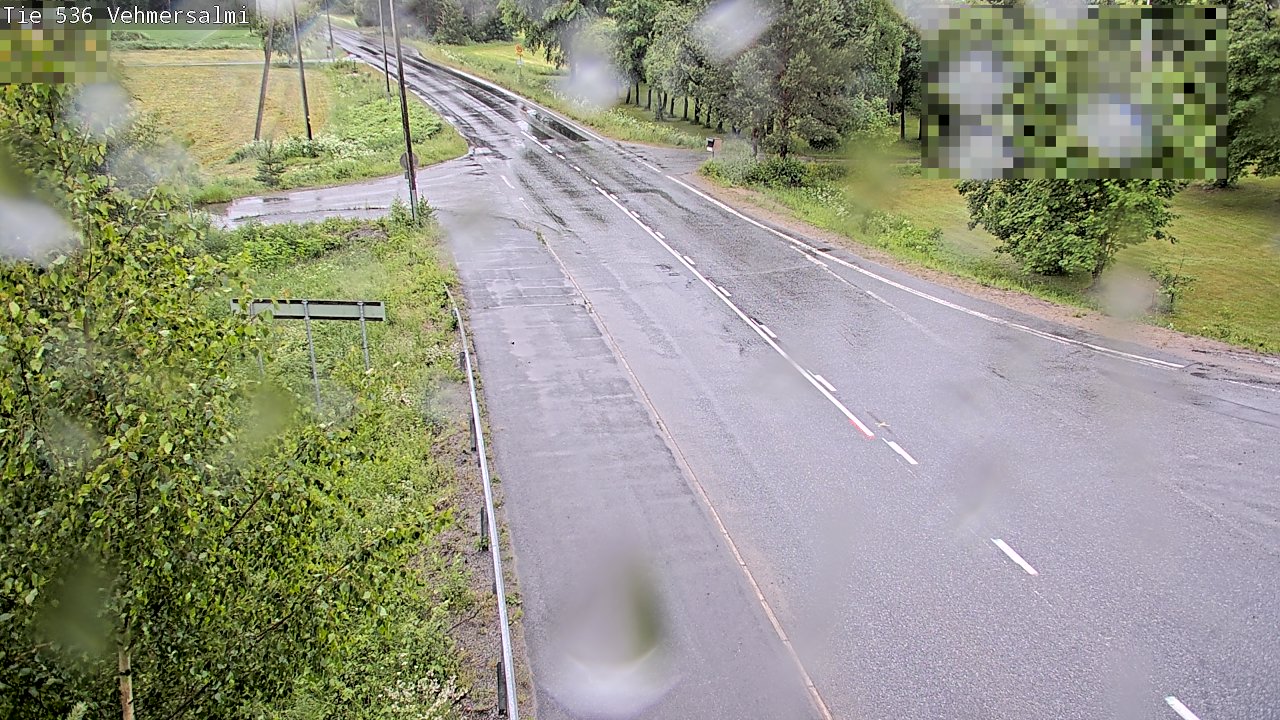 Weather Camera Image Road 536 Kuopio, Vehmersalmi, Kuopio, Pohjois-Savo