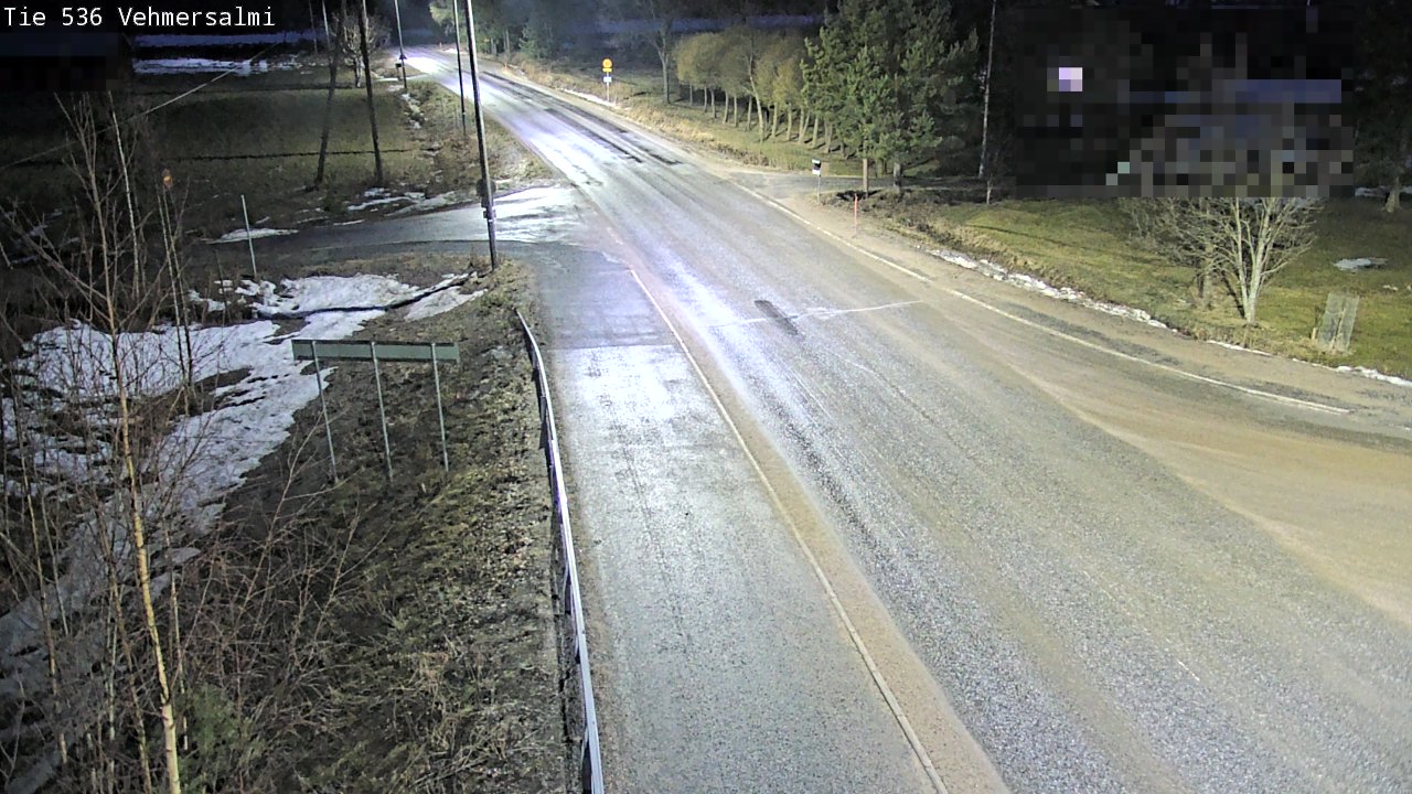 Weather Camera Image Road 536 Kuopio, Vehmersalmi, Kuopio, Pohjois-Savo
