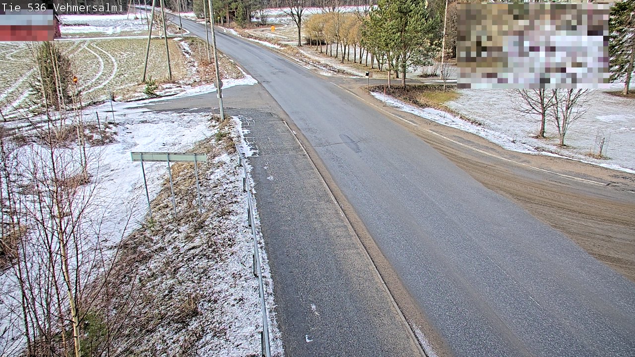 Kelikamerat Kuva Tie 536 Kuopio, Vehmersalmi, Kuopio, Pohjois-Savo