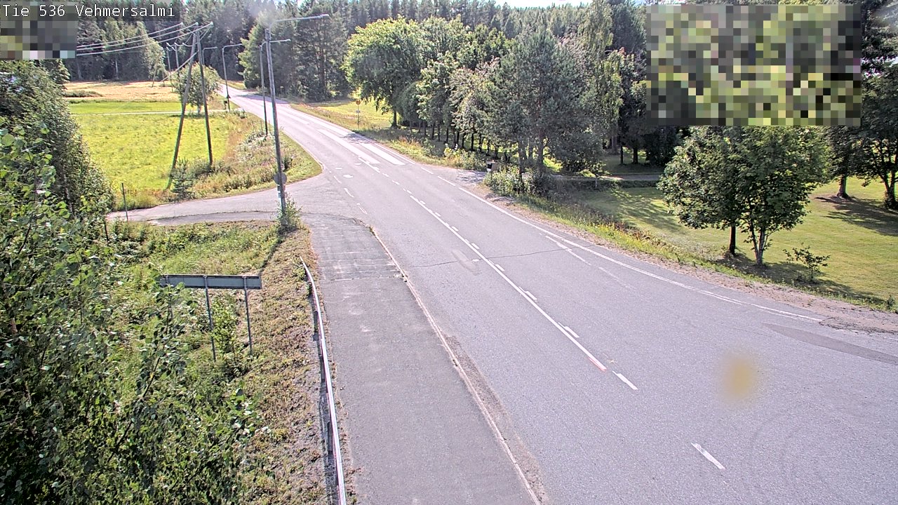 Kelikamerat Kuva Tie 536 Kuopio, Vehmersalmi, Kuopio, Pohjois-Savo