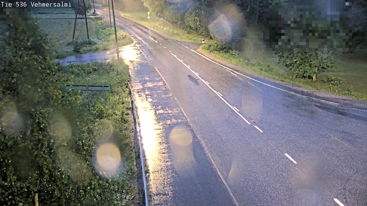 Weather Camera Image Road 536 Kuopio, Vehmersalmi, Kuopio, Pohjois-Savo
