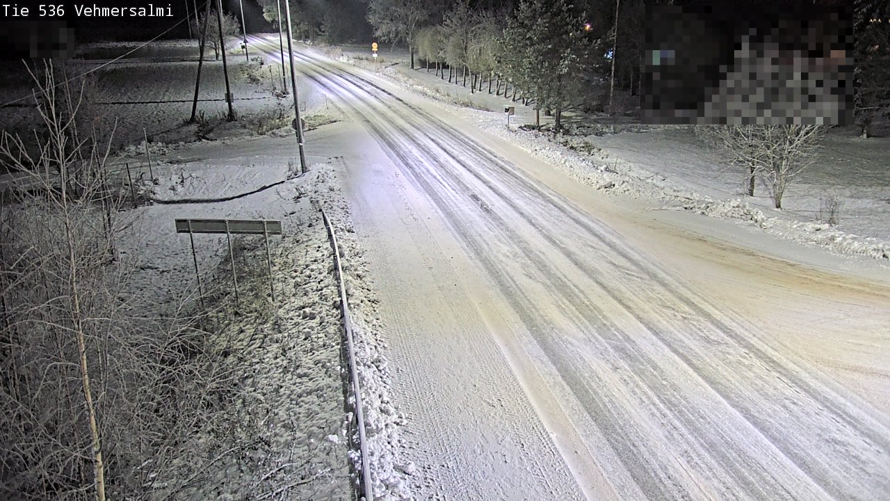 Kelikamerat Kuva Tie 536 Kuopio, Vehmersalmi, Kuopio, Pohjois-Savo