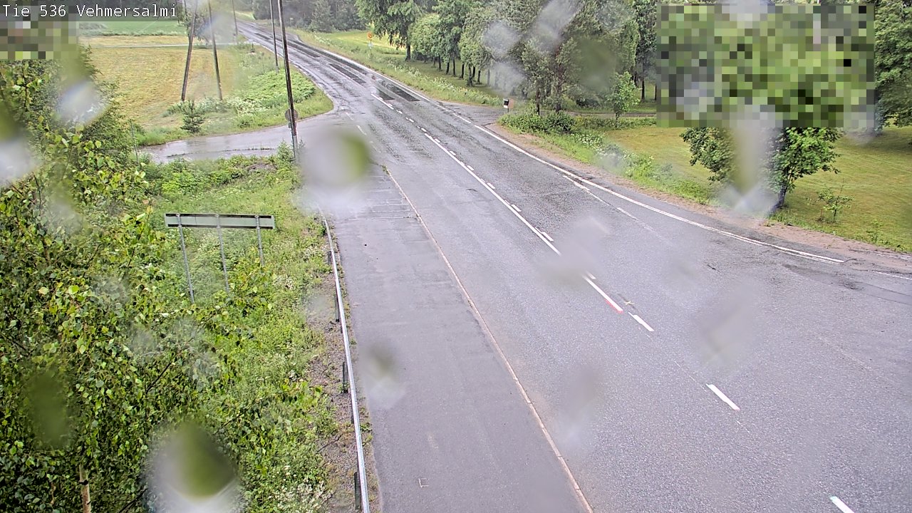 Weather Camera Image Road 536 Kuopio, Vehmersalmi, Kuopio, Pohjois-Savo