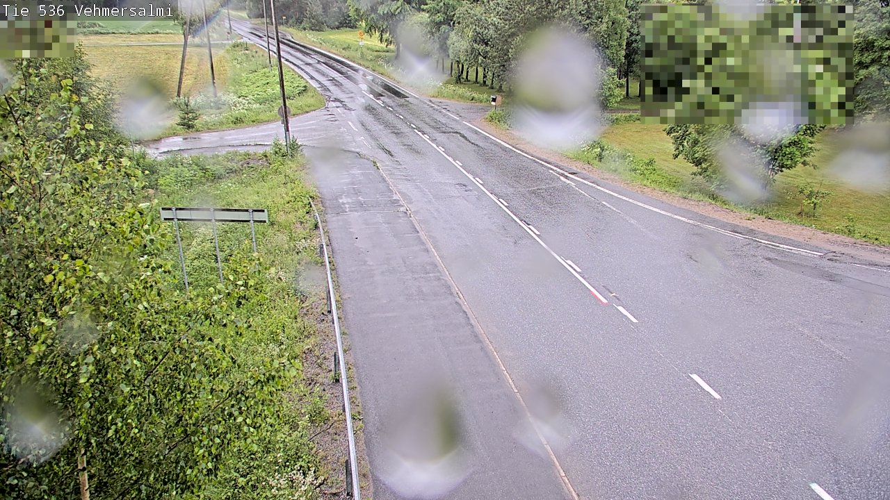Weather Camera Image Road 536 Kuopio, Vehmersalmi, Kuopio, Pohjois-Savo