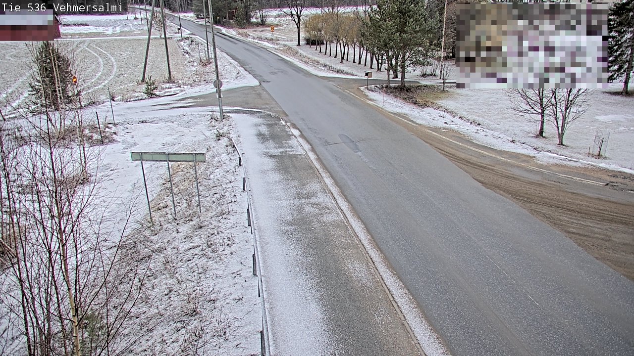 Kelikamerat Kuva Tie 536 Kuopio, Vehmersalmi, Kuopio, Pohjois-Savo