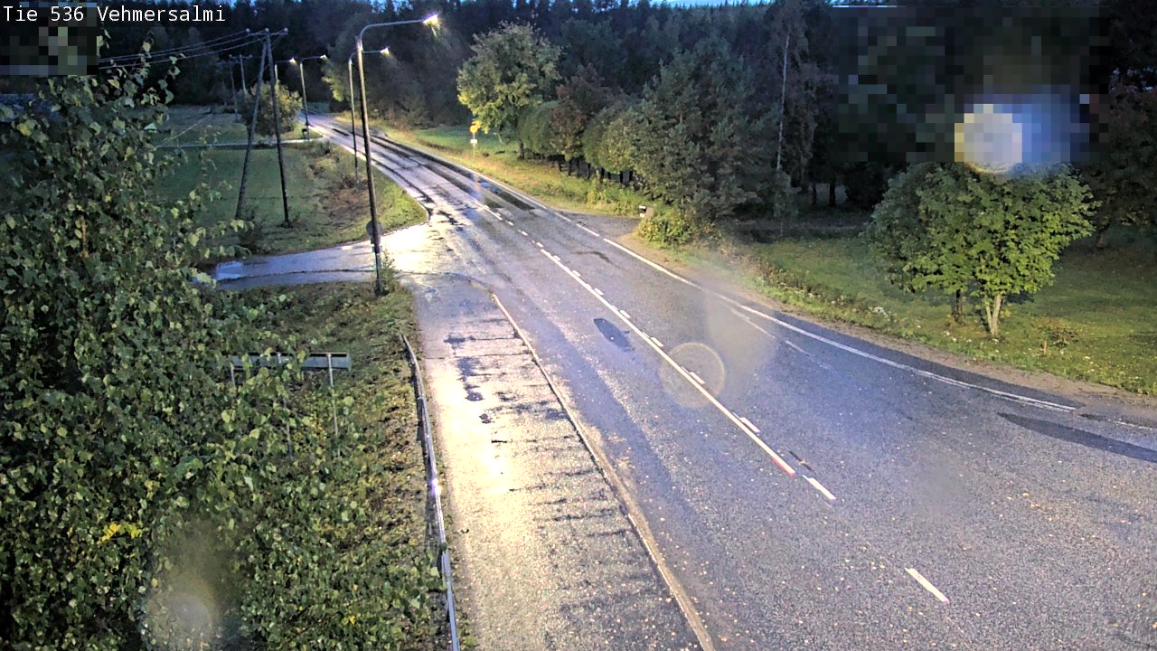 Weather Camera Image Väg 536 Kuopio, Vehmersalmi, Kuopio, Pohjois-Savo