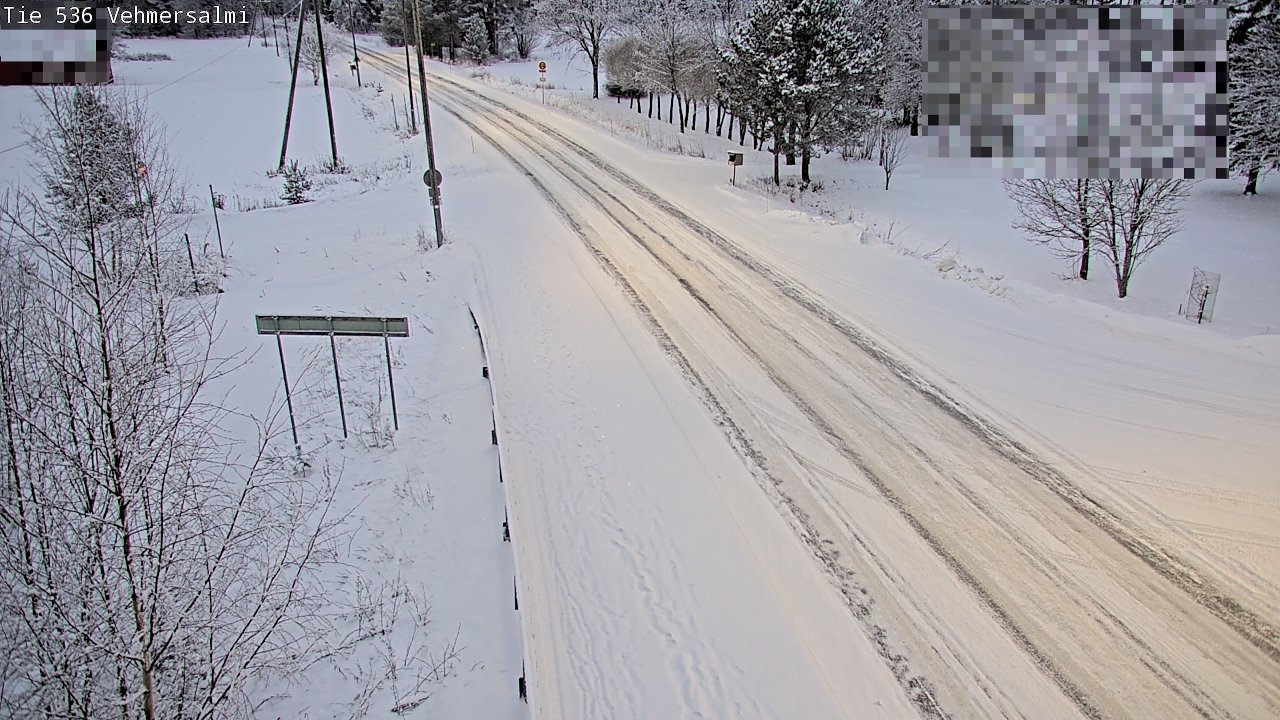 Kelikamerat Kuva Tie 536 Kuopio, Vehmersalmi, Kuopio, Pohjois-Savo