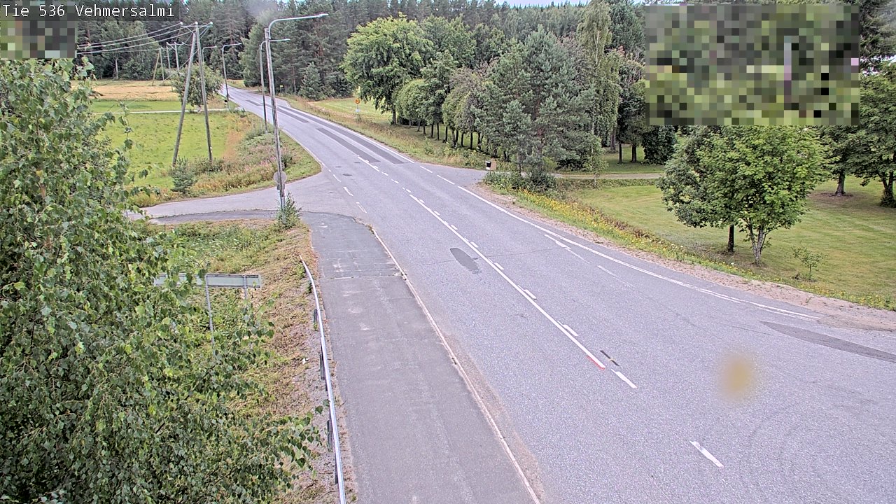 Weather Camera Image Road 536 Kuopio, Vehmersalmi, Kuopio, Pohjois-Savo