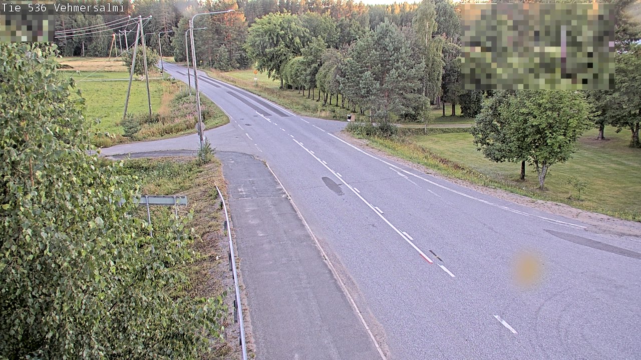 Kelikamerat Kuva Tie 536 Kuopio, Vehmersalmi, Kuopio, Pohjois-Savo