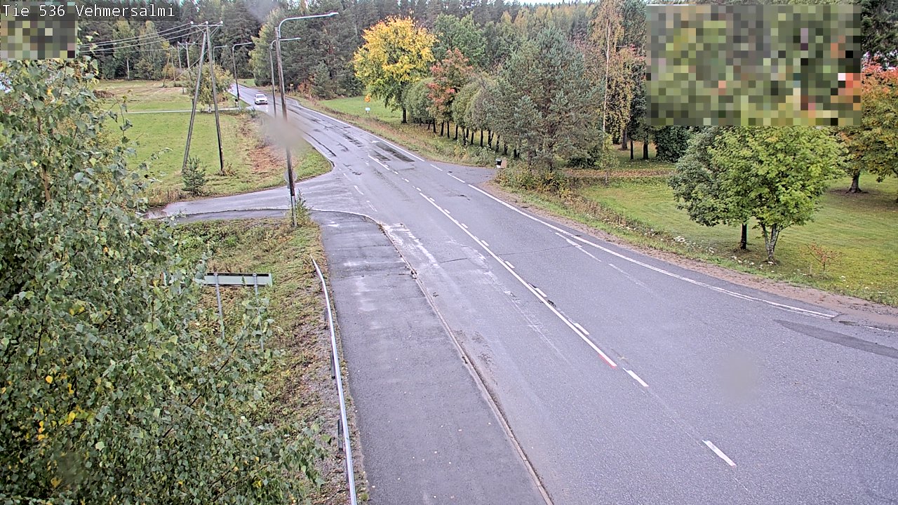 Weather Camera Image Väg 536 Kuopio, Vehmersalmi, Kuopio, Pohjois-Savo