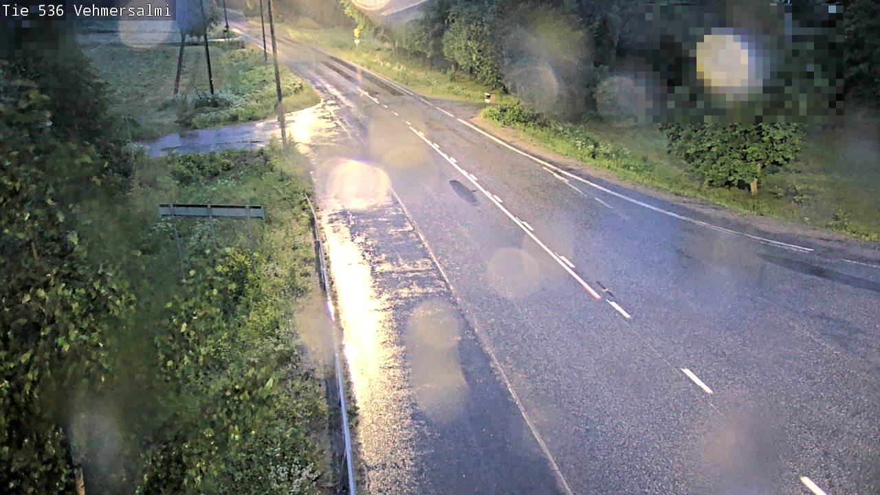 Weather Camera Image Road 536 Kuopio, Vehmersalmi, Kuopio, Pohjois-Savo