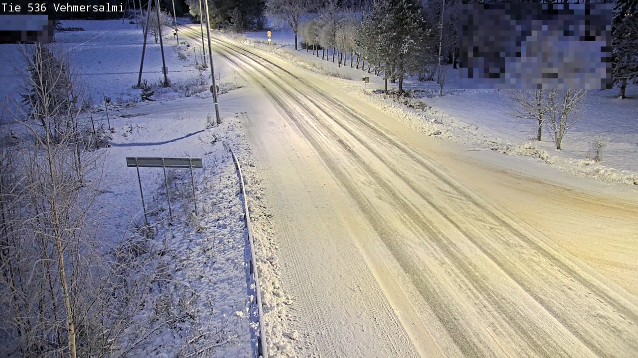 Kelikamerat Kuva Tie 536 Kuopio, Vehmersalmi, Kuopio, Pohjois-Savo