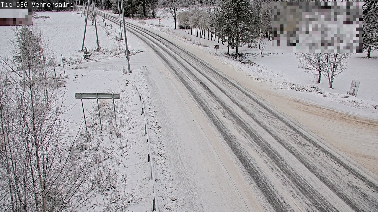 Kelikamerat Kuva Tie 536 Kuopio, Vehmersalmi, Kuopio, Pohjois-Savo