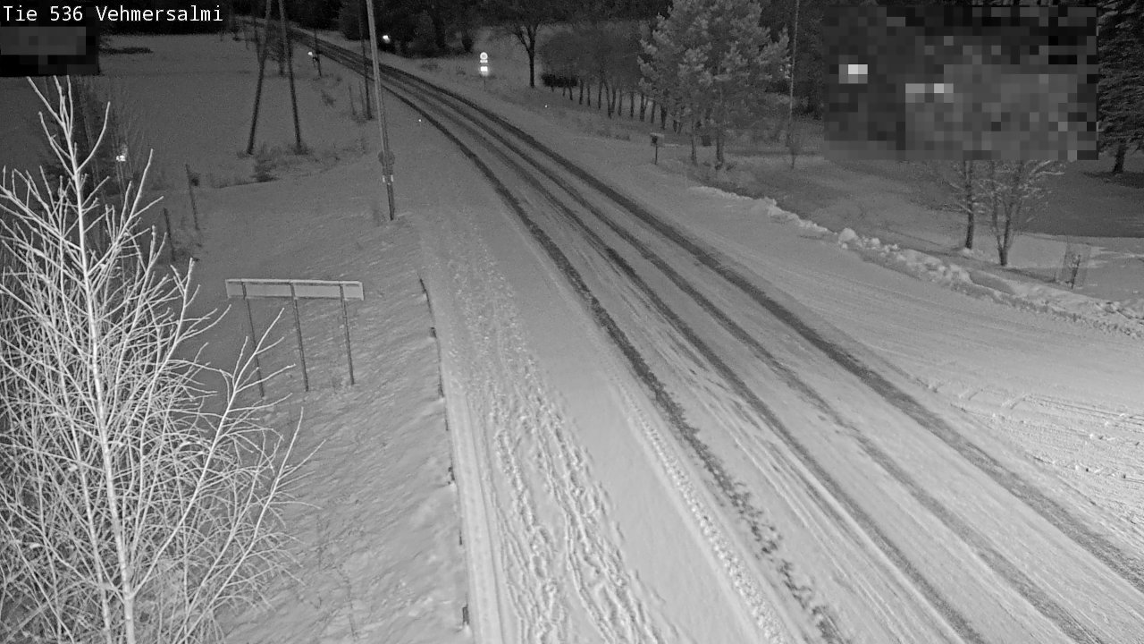 Weather Camera Image Road 536 Kuopio, Vehmersalmi, Kuopio, Pohjois-Savo