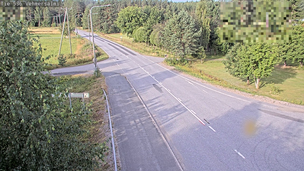 Kelikamerat Kuva Tie 536 Kuopio, Vehmersalmi, Kuopio, Pohjois-Savo