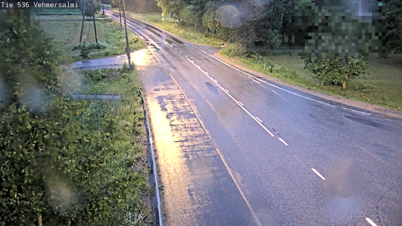 Weather Camera Image Road 536 Kuopio, Vehmersalmi, Kuopio, Pohjois-Savo