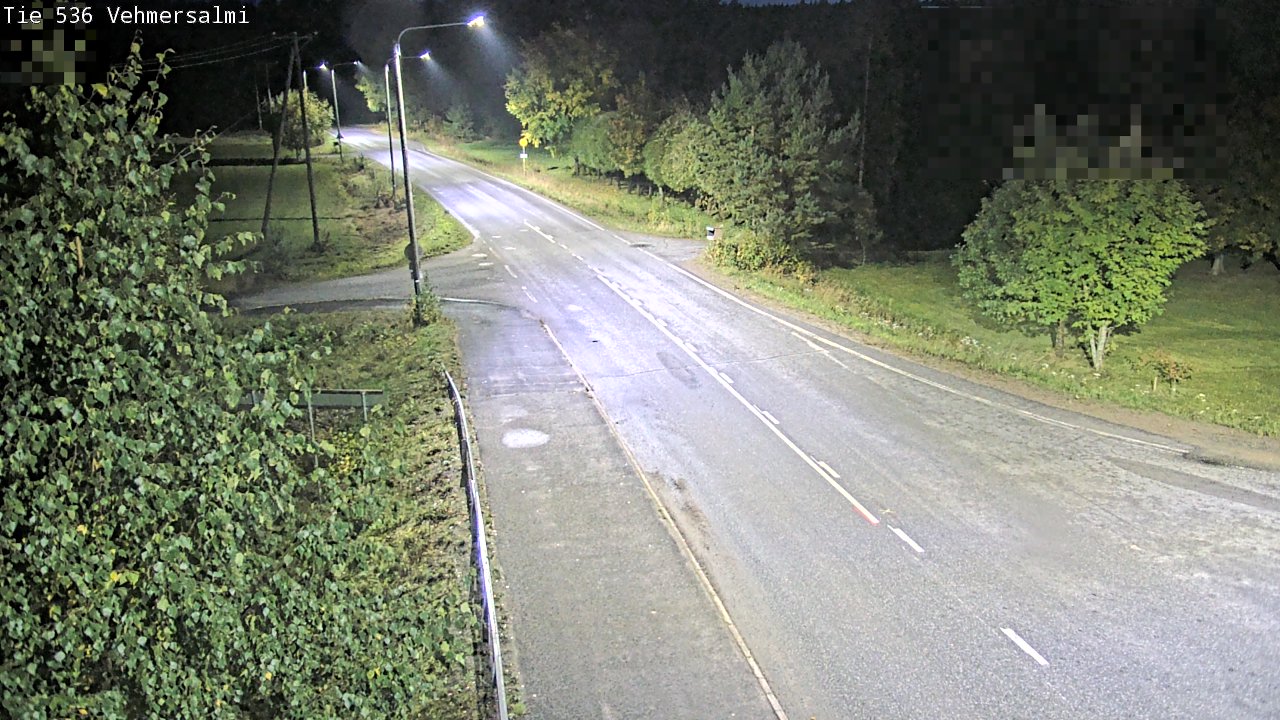 Weather Camera Image Väg 536 Kuopio, Vehmersalmi, Kuopio, Pohjois-Savo