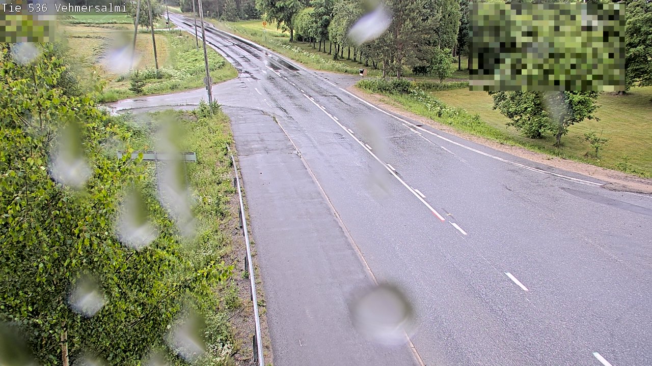 Weather Camera Image Road 536 Kuopio, Vehmersalmi, Kuopio, Pohjois-Savo
