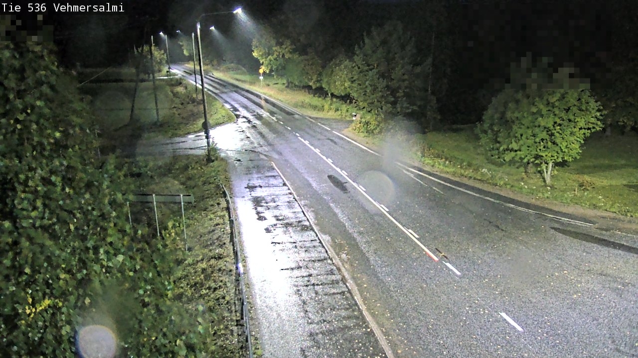 Weather Camera Image Väg 536 Kuopio, Vehmersalmi, Kuopio, Pohjois-Savo