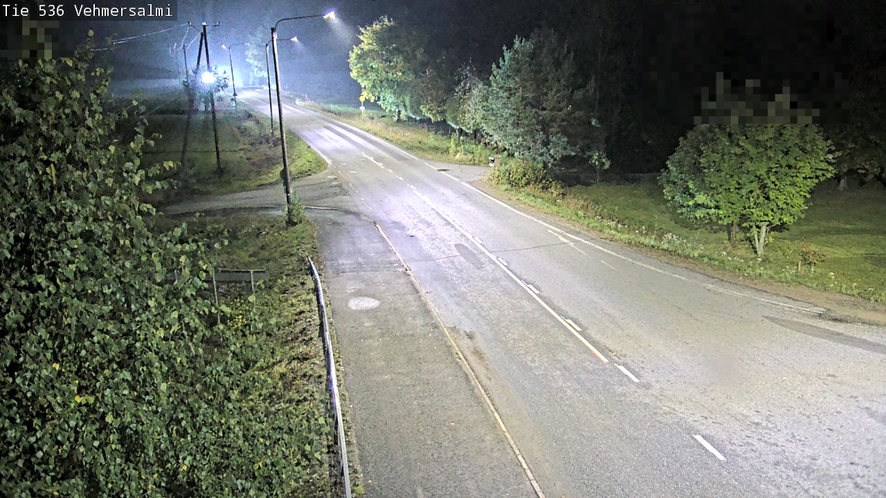 Weather Camera Image Väg 536 Kuopio, Vehmersalmi, Kuopio, Pohjois-Savo